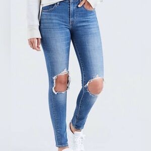 LEVIS 721 High Rise Skinny Jeans